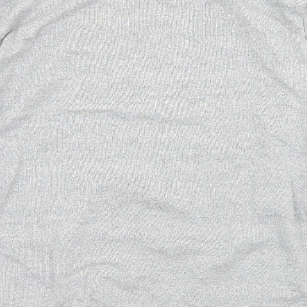 WA Womens Grey  Cotton Pullover Sweatshirt Size L