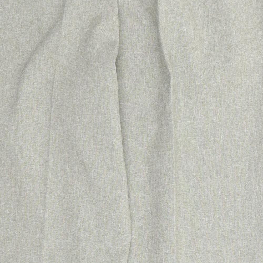 Classic Womens Green  Polyester Trousers  Size 18 L29 in Regular