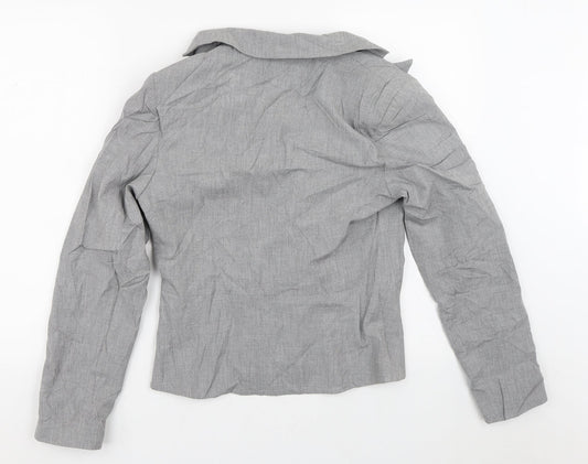 George Womens Grey   Jacket Blazer Size 10  Button