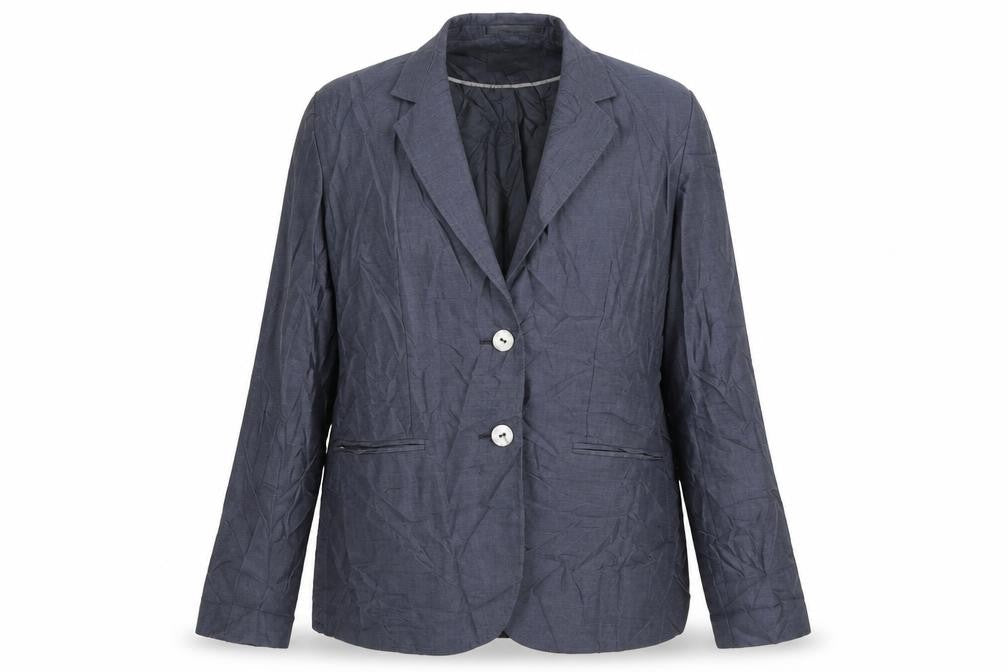 Next Womens Blue Striped  Jacket Blazer Size 8