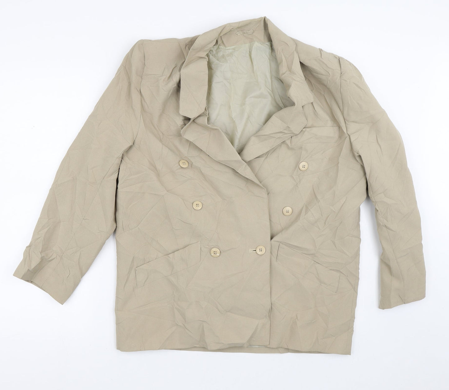 Miss Smith Womens Brown   Jacket Blazer Size 14