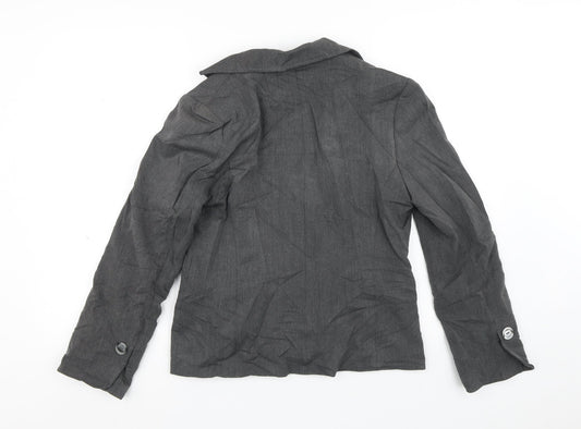Elam Womens Grey   Jacket Blazer Size 12
