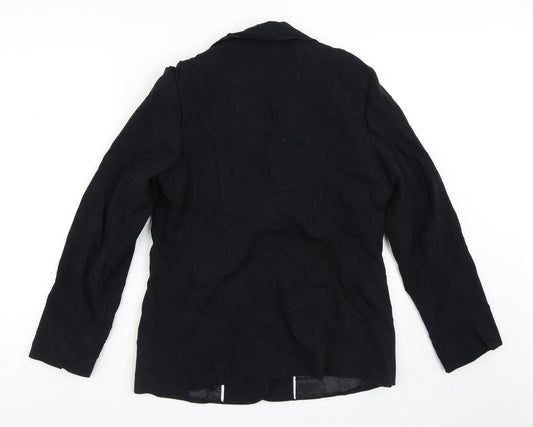 EWM Womens Black   Jacket Blazer Size 12