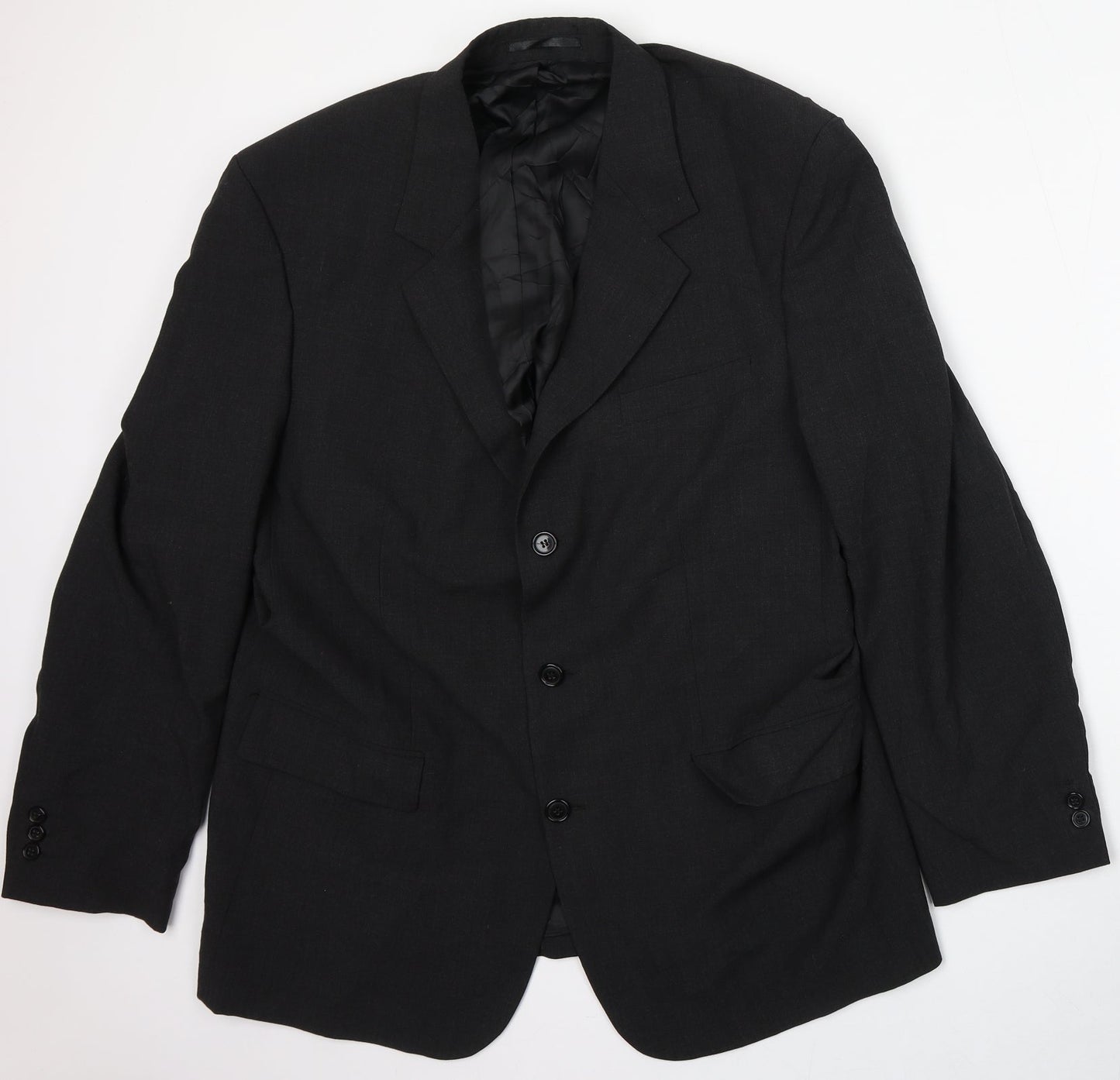 NEXT Mens Grey  Wool Jacket Suit Size 42