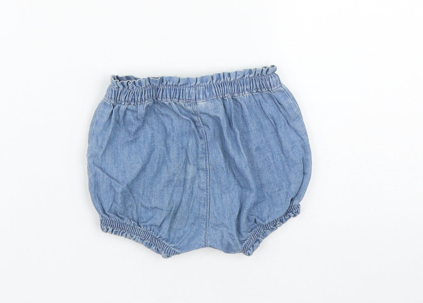 Gap Girls Blue  Cotton Cropped Trousers Size 12 Months