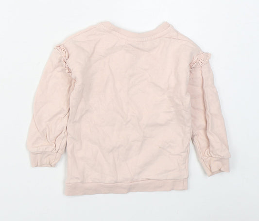 George  Pink  Cotton Pullover Jumper Size 18-24 Months  Pullover - Peppa Pig