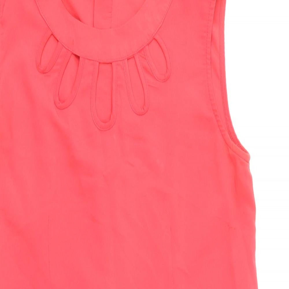Rage Womens Red  Polyester A-Line  Size 12  Round Neck