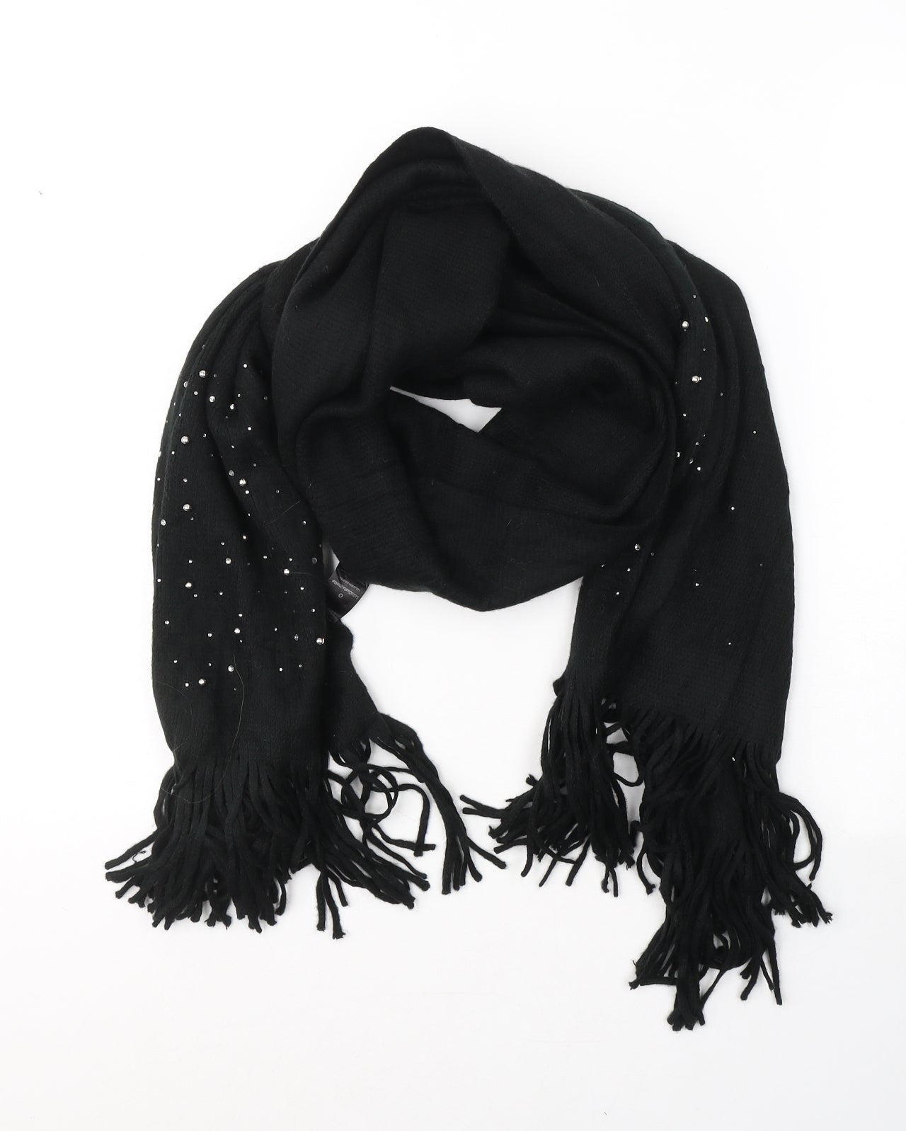 LuluCastahnette Womens Black  Acrylic  Scarf