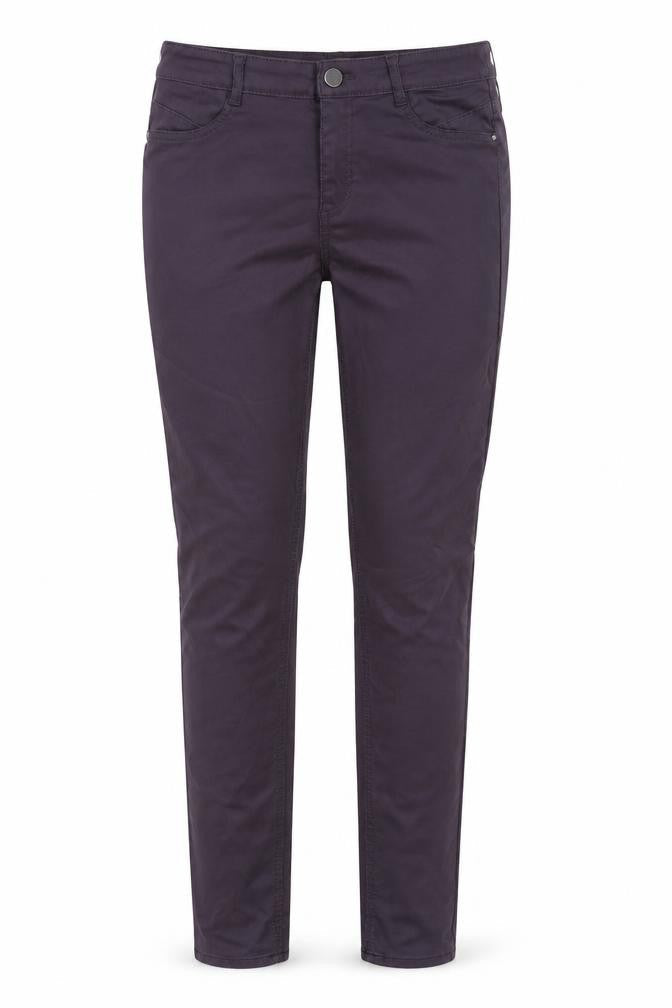 F&F Womens Purple  Viscose Skinny Jeans Size 10 L31 in Regular