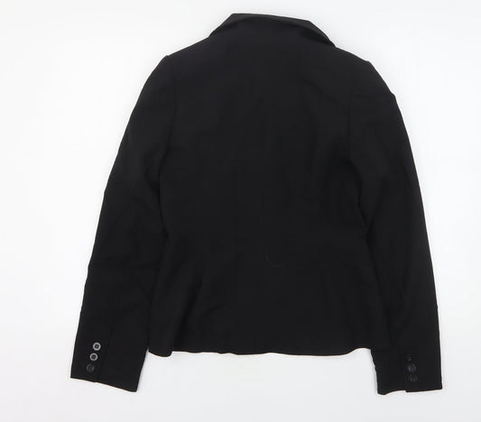 Dorothy Perkins Womens Black  Polyester Jacket Suit Jacket Size 8