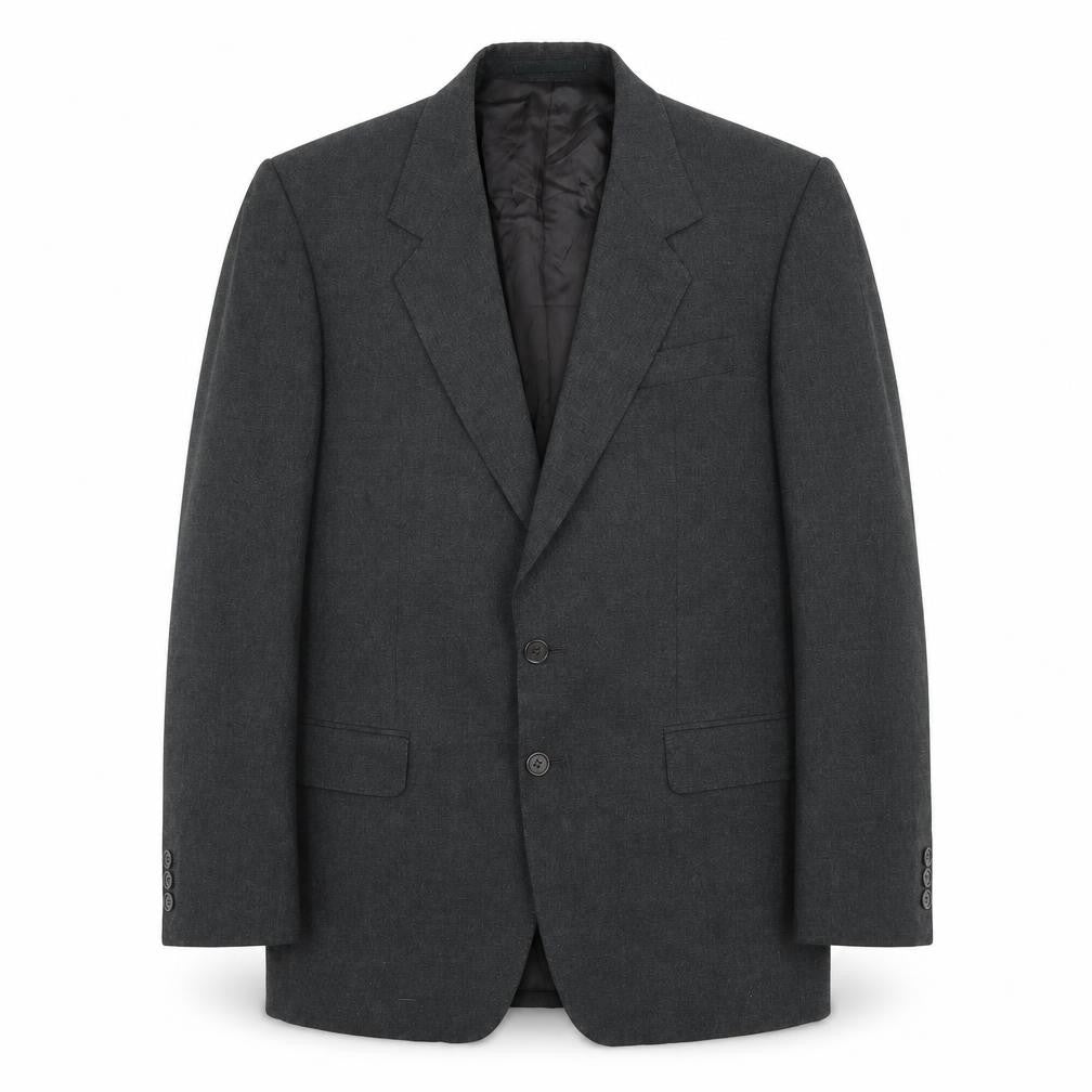 Executex Mens Grey  Polyester Jacket Suit Jacket Size 40