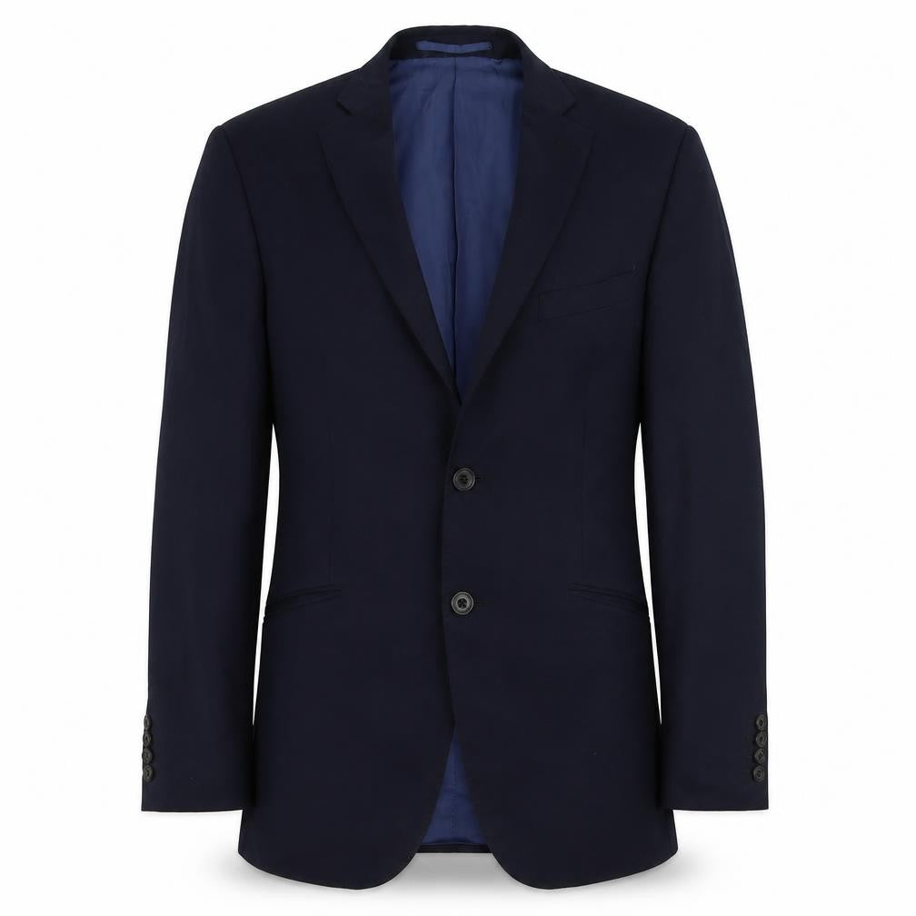 Marks and Spencer Mens Blue  Polyester Jacket Suit Jacket Size 34