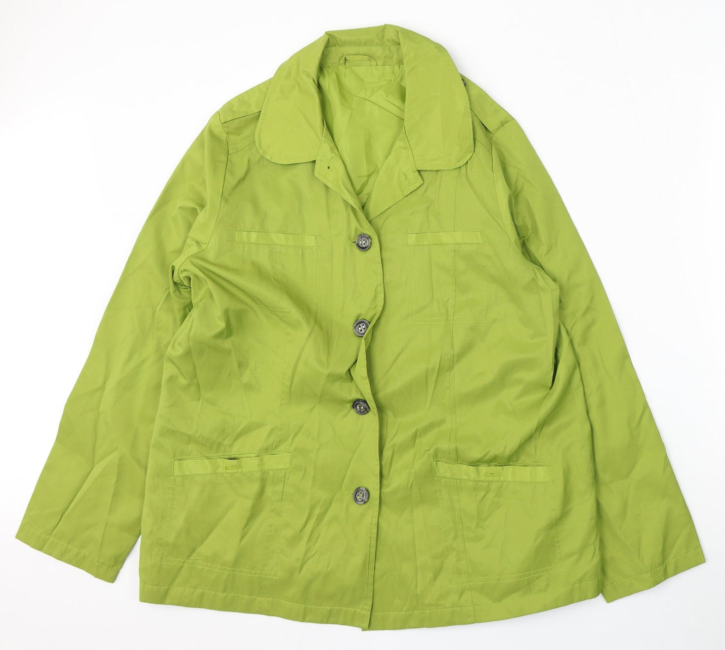 BEING CASUAL Womens Green   Jacket  Size 16