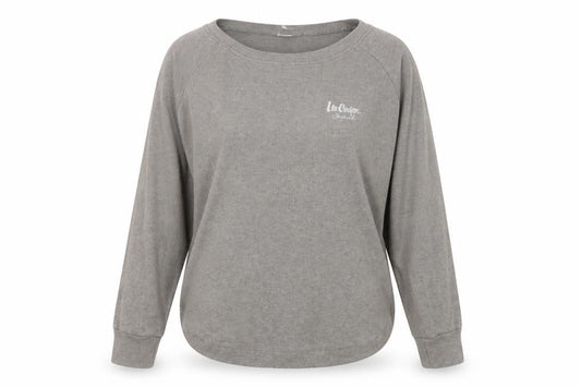 Womens UK 10 Regular Lee Cooper Beige Pullover Sweatshirt
