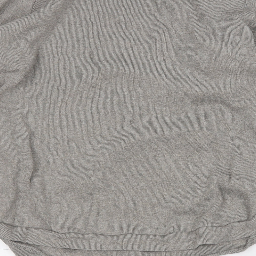 Lee Cooper Womens Beige  Cotton Pullover Sweatshirt Size 10