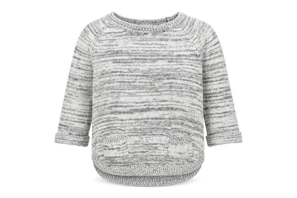Wallis Womens Grey Boat Neck  Acrylic Pullover Jumper Size S