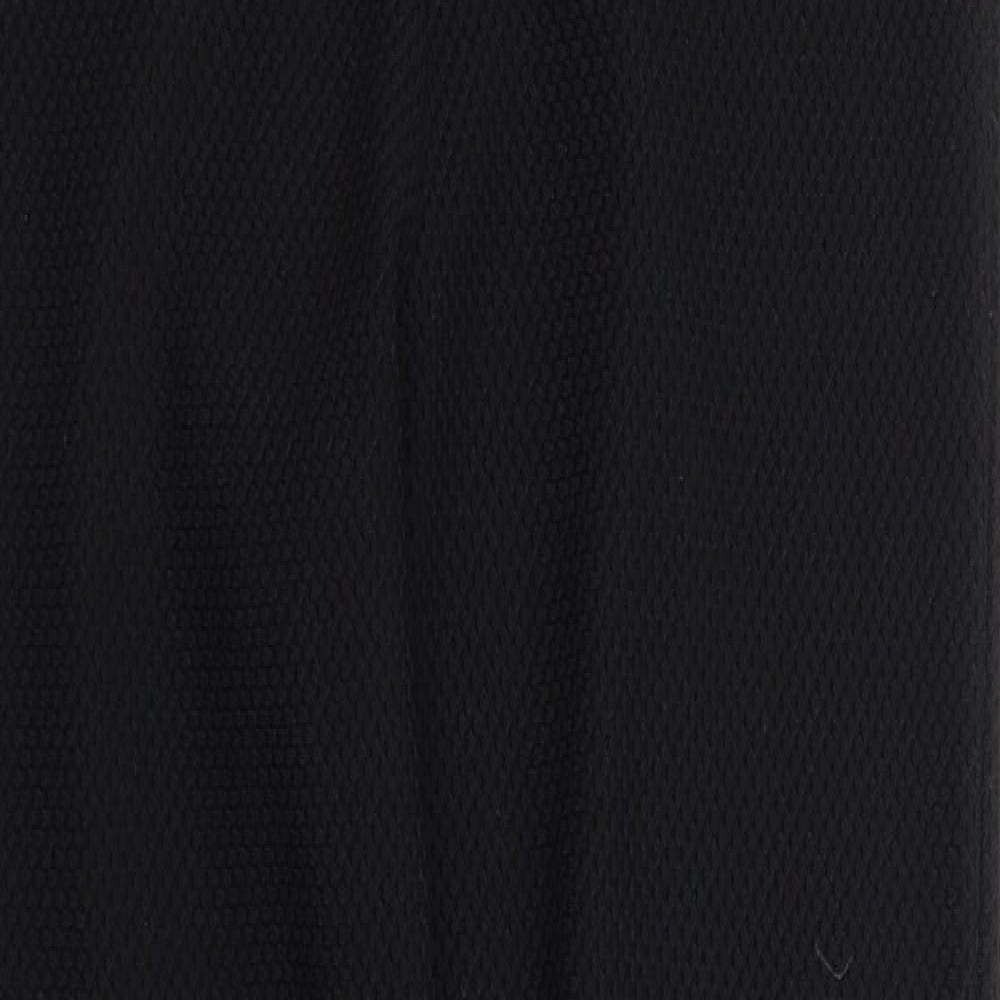 Missguided Womens Black  Polyester Trousers  Size 8 L25 in Regular