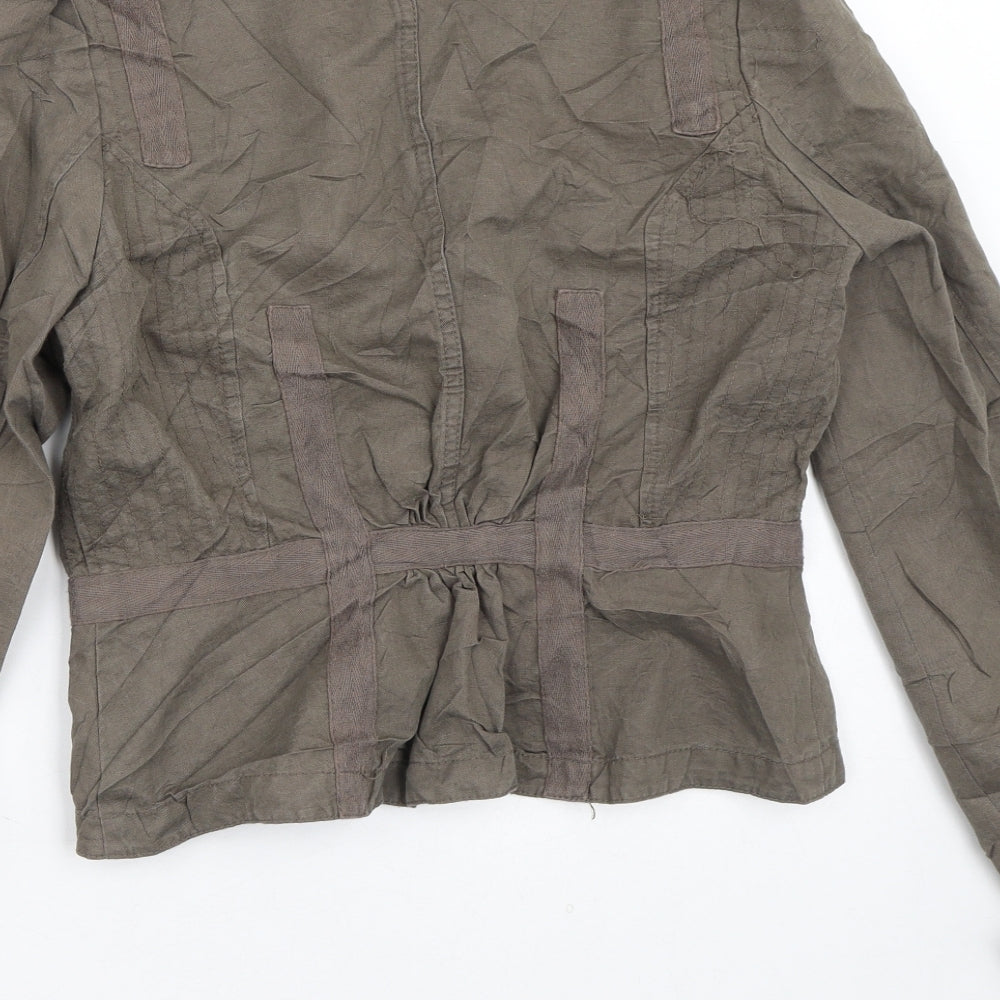 H&M Womens Brown   Jacket  Size S