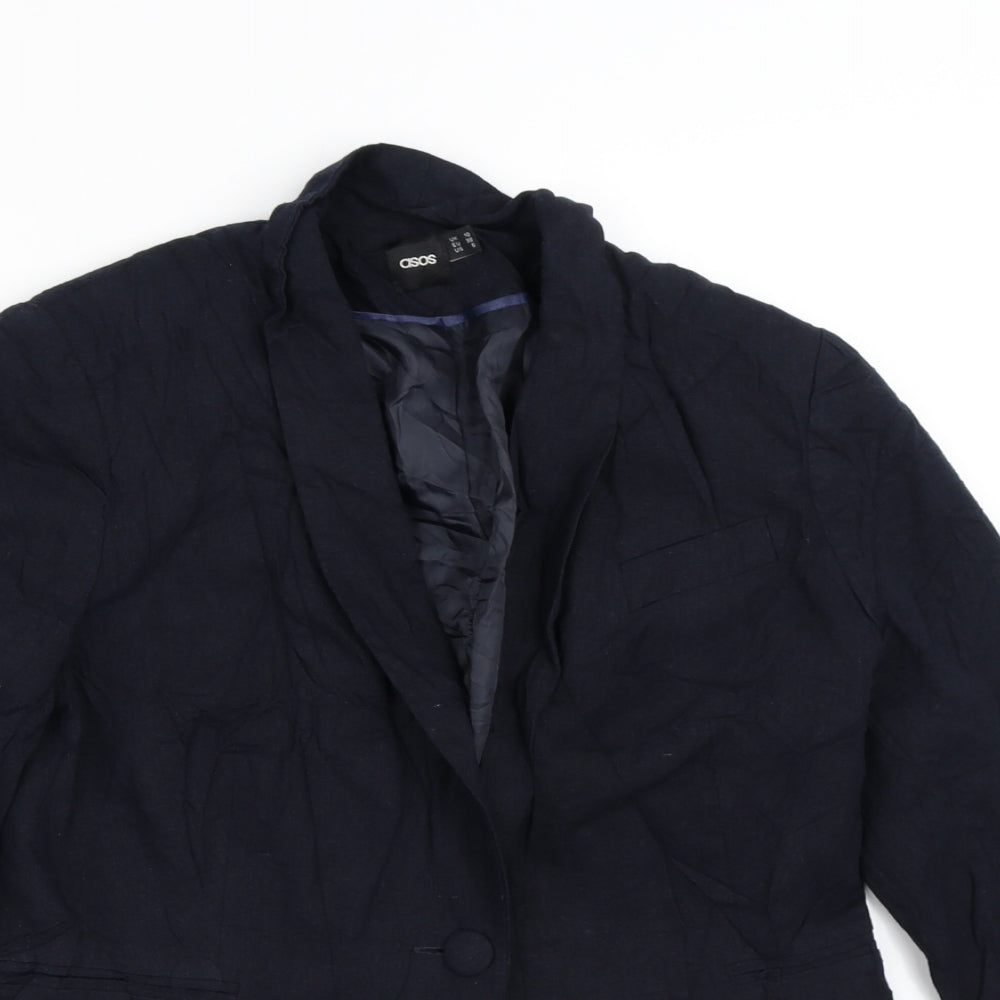 ASOS Womens Black   Jacket Blazer Size 10
