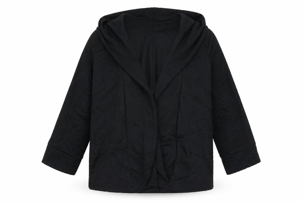 G21 Womens Black Round Neck  Polyester Cardigan Jumper Size 12