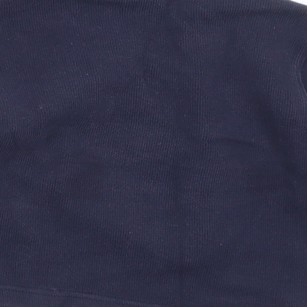 Mothercare Boys Blue  Polyester Pullover Jumper Size 3-6 Months  Button - Bear