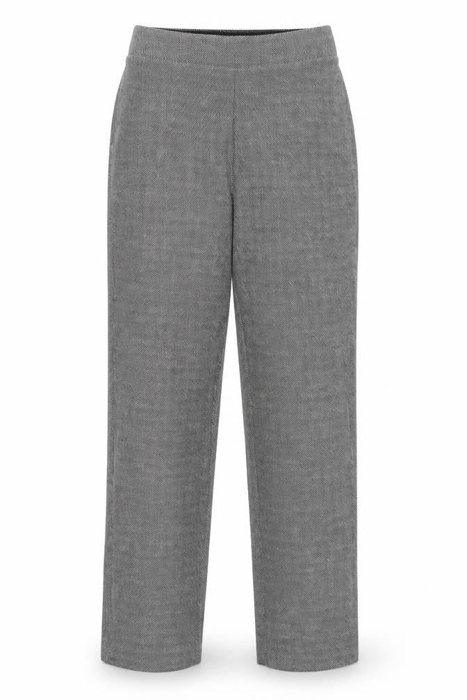 Marks and Spencer Womens Grey  Polyester Trousers  Size 6 L31 in Slim