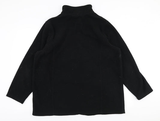 BM Mens Black   Jacket  Size L  Zip