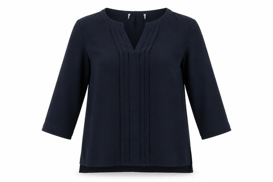 Preworn Womens Blue  Polyester Pullover Sweatshirt Size S