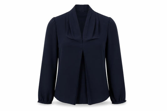 Preworn Womens Blue  Polyester Pullover Sweatshirt Size M