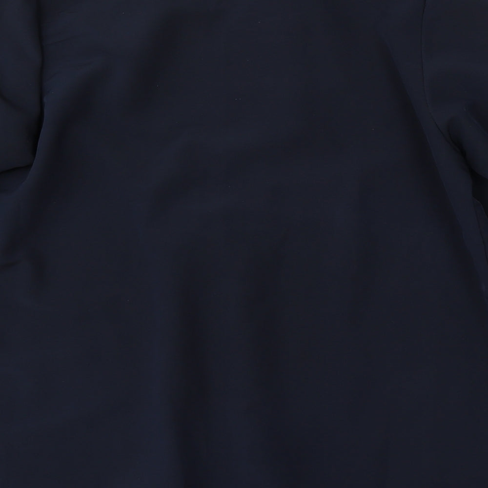 Preworn Womens Blue  Polyester Pullover Sweatshirt Size M