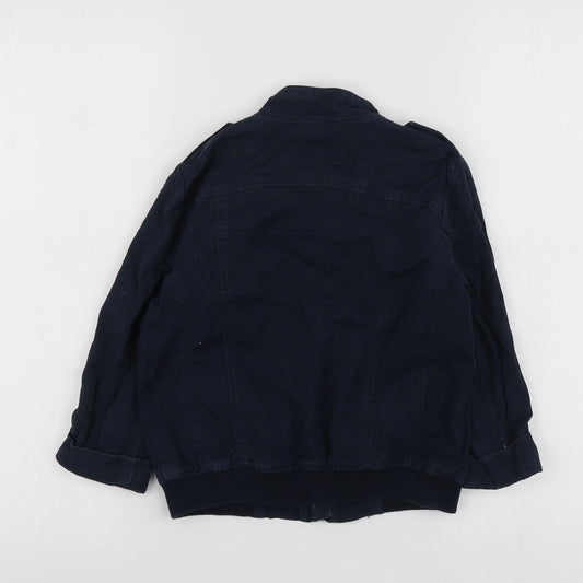 NEXT Boys Blue   Bomber Jacket Jacket Size 4-5 Years