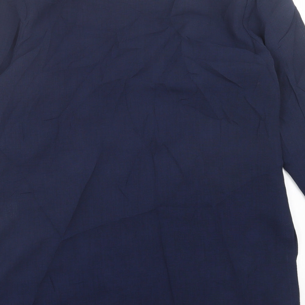 Award Womens Blue   Jacket Blazer Size 12  Button