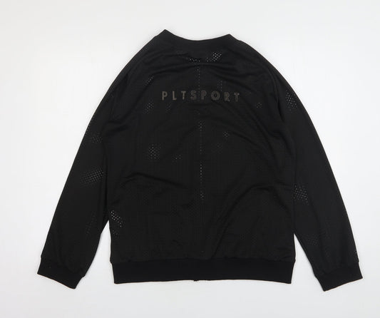 PRETTYLITTLETHING Womens Black   Jacket  Size 14