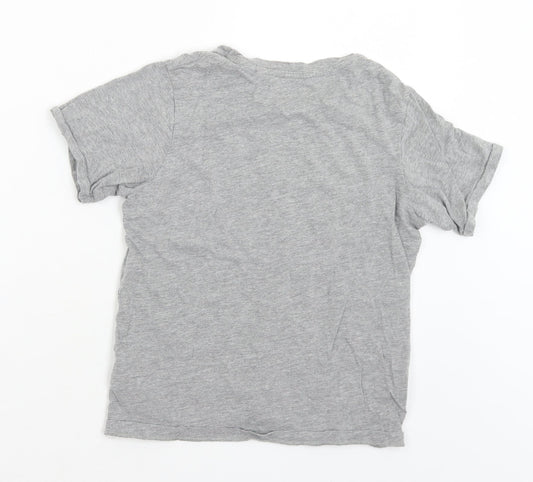 Produkt Boys Grey  Cotton Basic T-Shirt Size 11-12 Years Crew Neck  - San Francisco