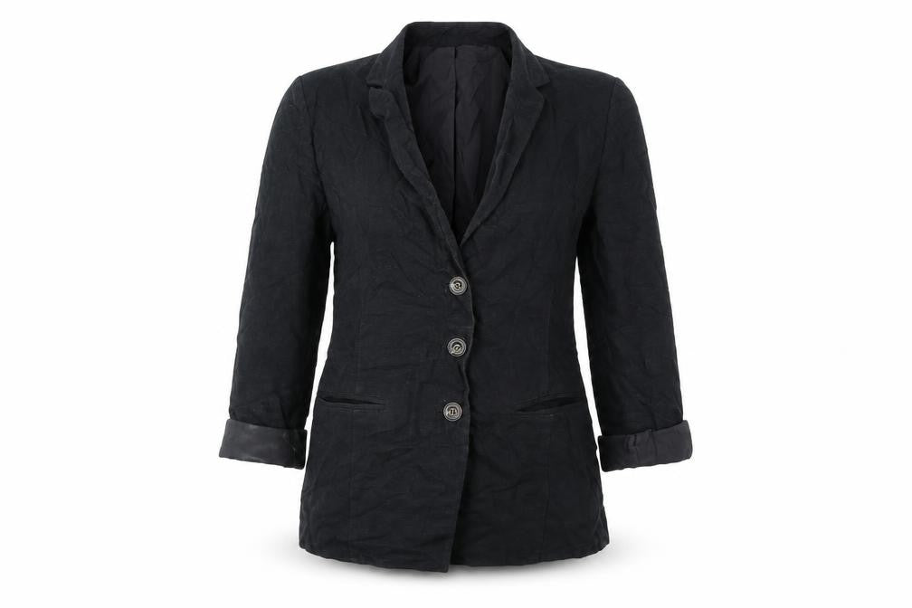 St Michael Womens Black Jacket Blazer Size 10