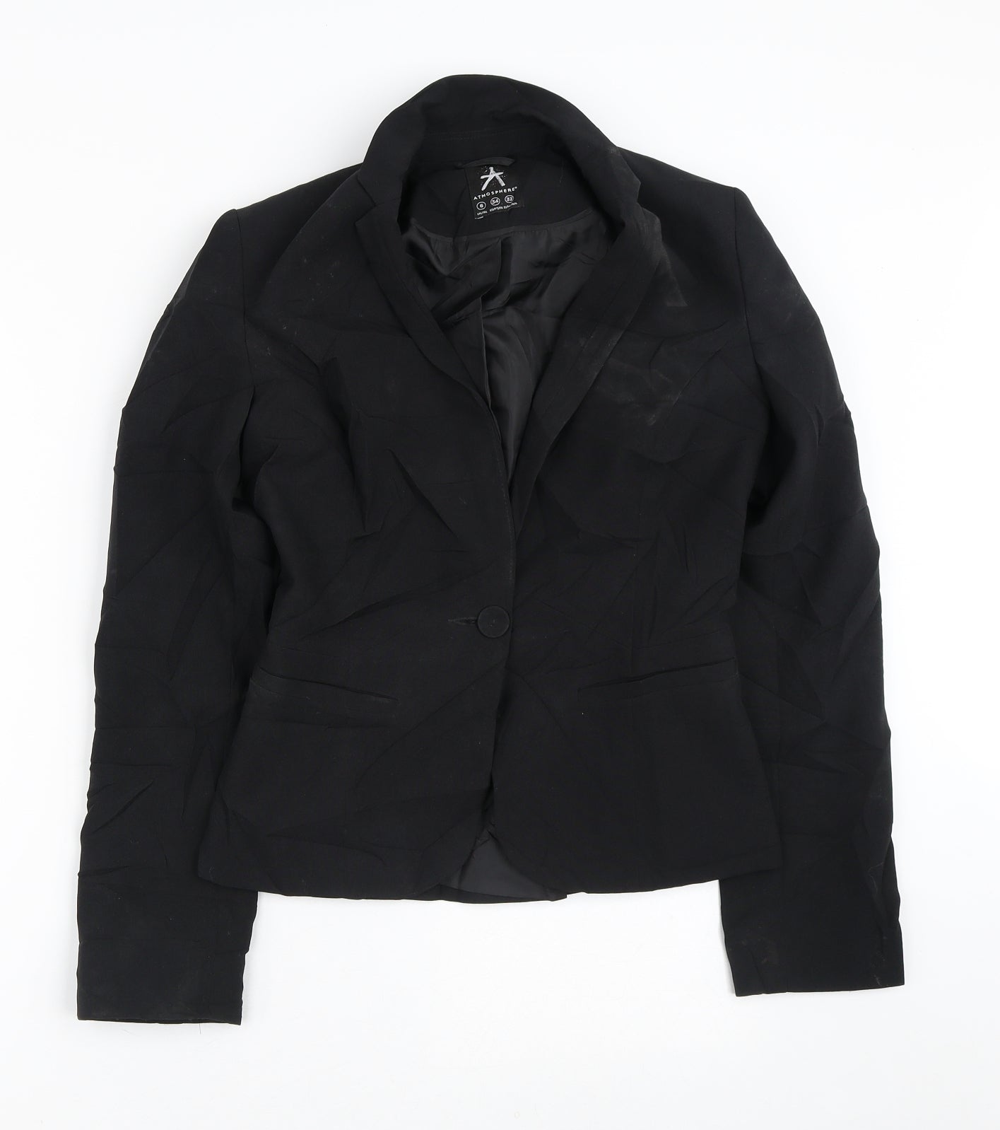 Atmosphere Womens Black   Jacket Blazer Size 6