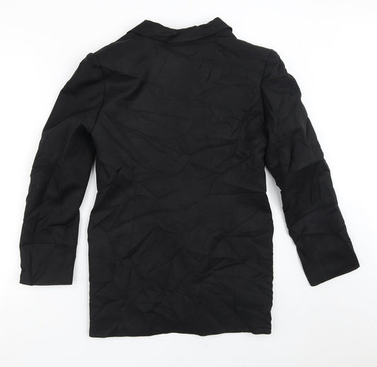 Preworn Womens Black   Jacket Blazer Size 12
