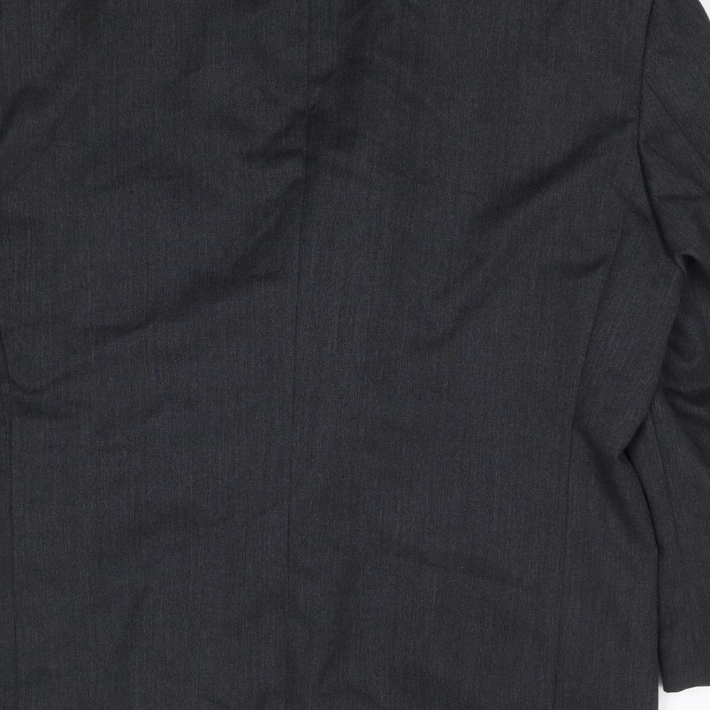Ciro Citterio Mens Grey  Viscose Jacket Suit Jacket Size 42