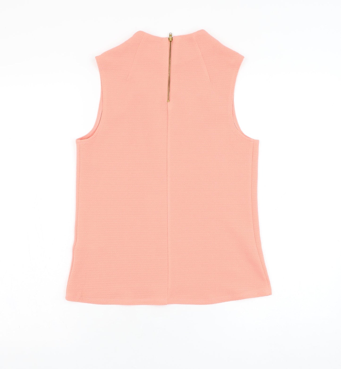 Warehouse Womens Pink  Polyester Basic Tank  Round Neck