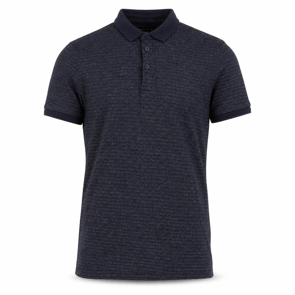 Peacocks Mens Blue  Cotton  Polo Size S Collared Pullover