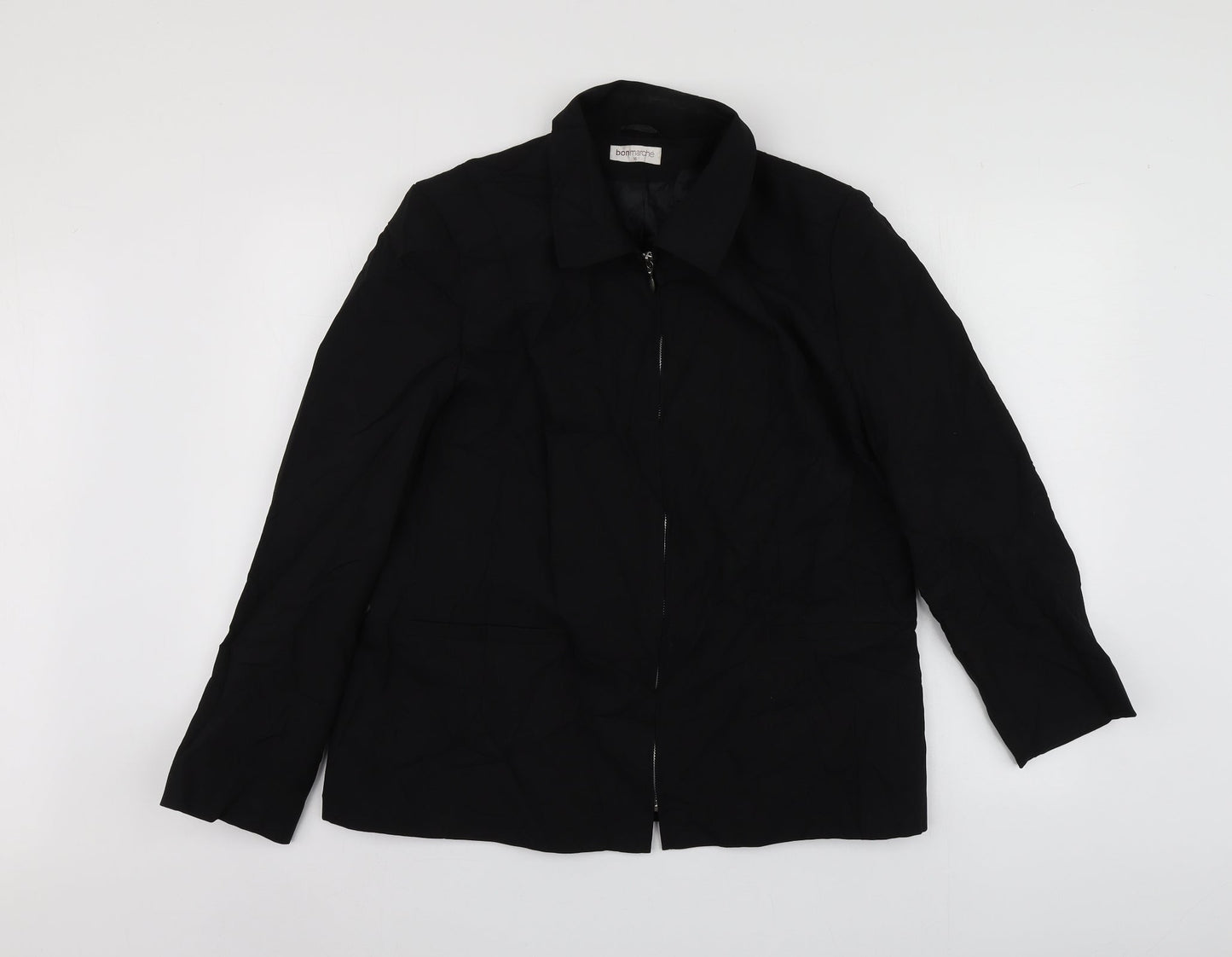 Bonmarché Womens Black   Jacket Blazer Size 16