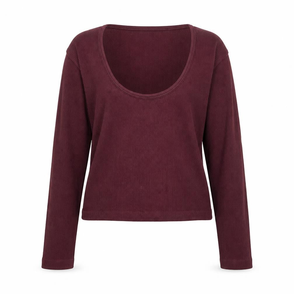 Dunnes Womens Purple Round Neck  Nylon Pullover Jumper Size M
