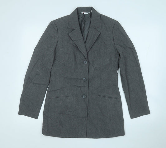 NEXT Womens Grey   Jacket Blazer Size 8