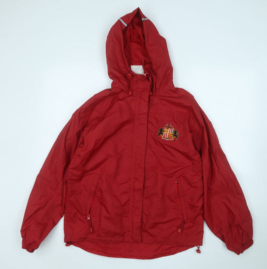 sunderland Womens Red   Windbreaker Coat Size 12