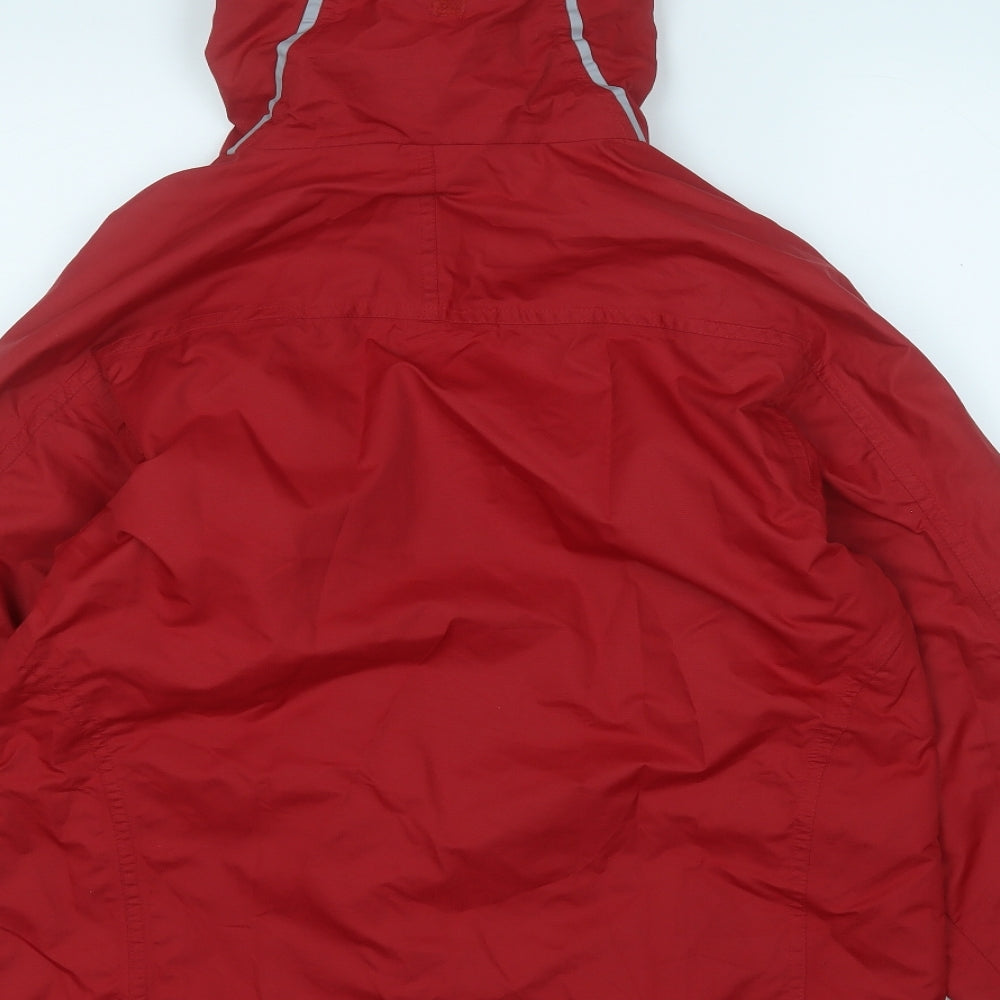 sunderland Womens Red   Windbreaker Coat Size 12