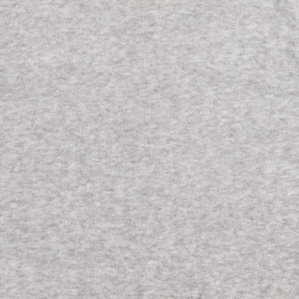 SheIn Womens Grey Crew Neck  Polyester Pullover Jumper Size L
