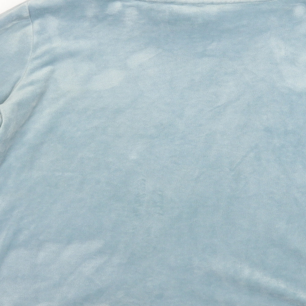 Primark Womens Blue  Polyester Top Lounge Set Size 6