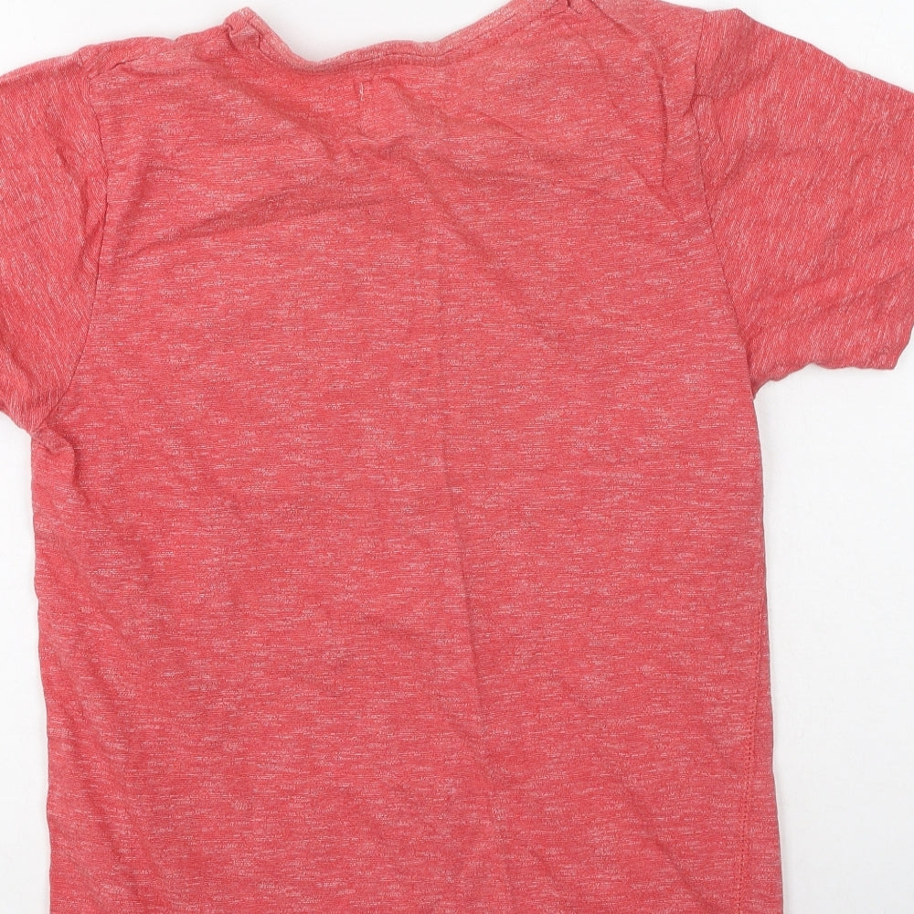 Nanny State Womens Multicoloured  Cotton Basic T-Shirt Size XS Round Neck
