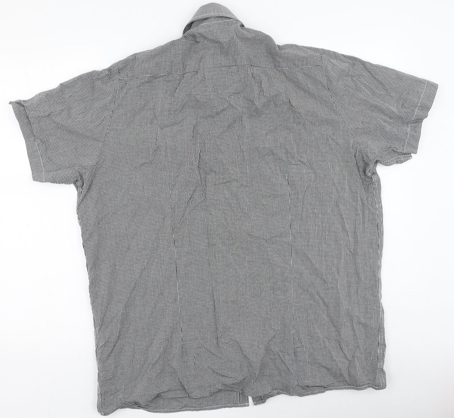 Premier Mens Multicoloured Check Cotton  Polo Size XL Collared