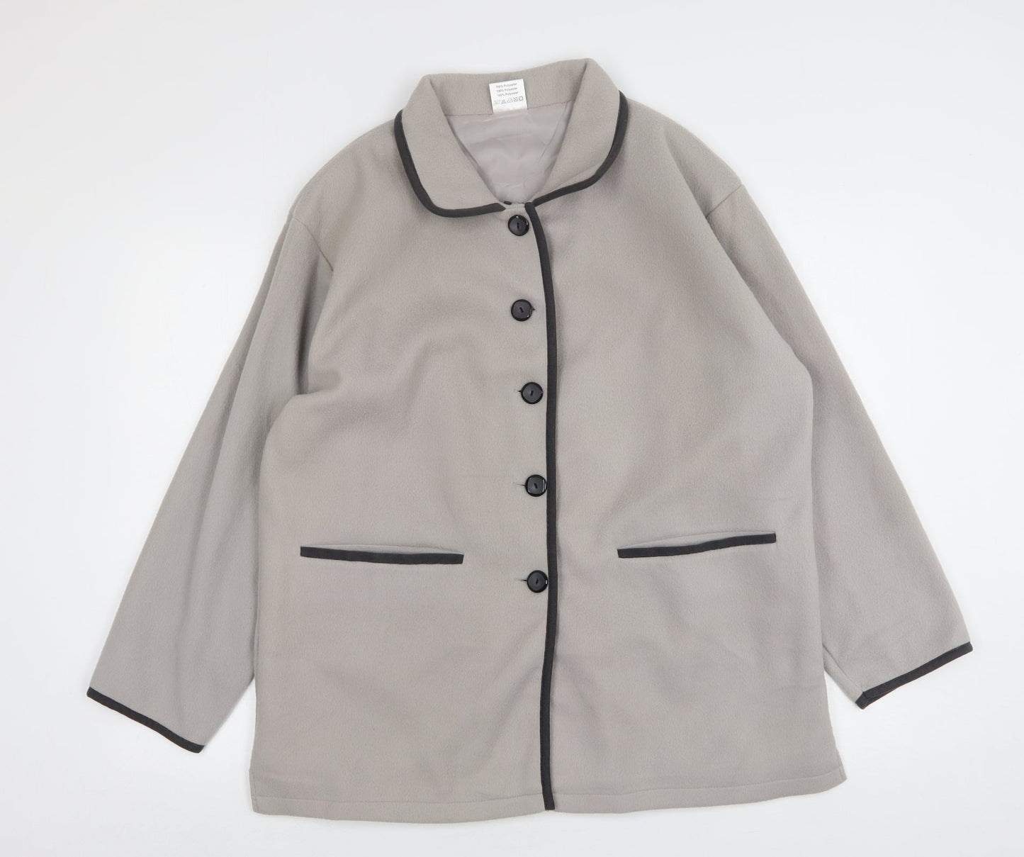 Preworn Womens Grey   Jacket Coatigan Size M